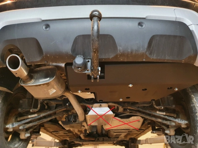 Метална кора под резервоар AdBlue Dacia Duster 2018г – 2024г, снимка 7 - Аксесоари и консумативи - 53189579