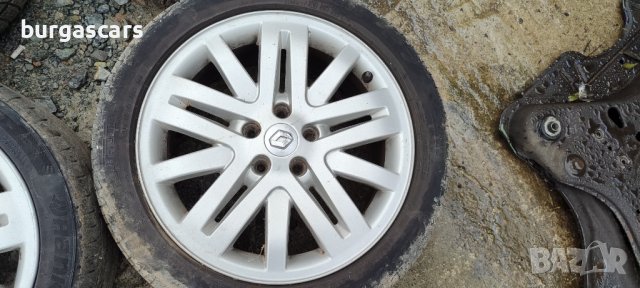 Алуминиеви джанти 17ки Renault Laguna II - 340лв, снимка 3 - Гуми и джанти - 43286617