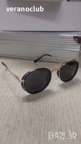 Слънчеви очила Polarized златисти рамки, снимка 4 - Слънчеви и диоптрични очила - 51733798