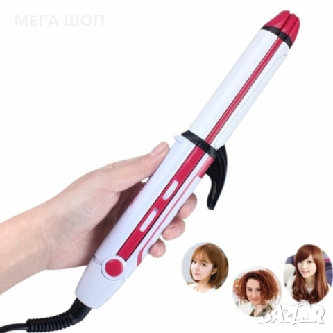 Преса за коса 3в1, снимка 4 - Преси за коса - 52704612