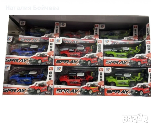 Състезателна турбо кола-пикап с дистанционно управление и функция за изкарване на дим, снимка 2 - Коли, камиони, мотори, писти - 53382130