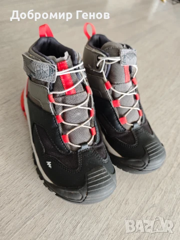 Детски непромокаеми обувки за преходи crossrock - размер 30, снимка 2 - Детски обувки - 51263747