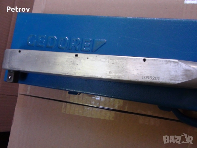 GEDORE - RAHSOL - DREMOMETER - Typ C - MADE IN GERMANY - 1/2" PROFI Динамометричен Ключ 50 - 300 Nm , снимка 16 - Гедорета - 51621944