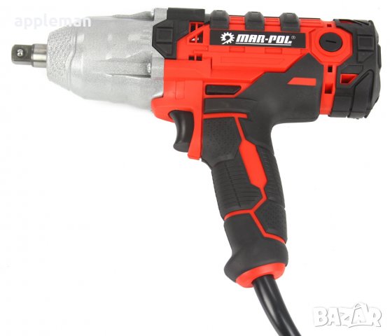 Електрически гайковерт 1/2" 720 Nm MARPOL + ПОДАРЪК 4 вложки инструмент, снимка 6 - Винтоверти - 40001806