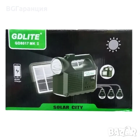 Соларна система GDLITE, снимка 8 - Лед осветление - 52304878