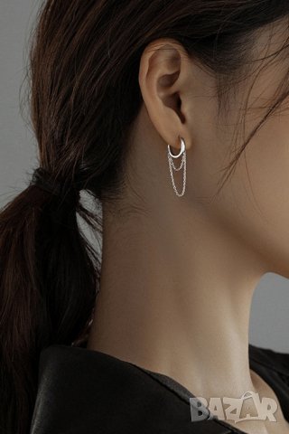 Тотална разпродажба - 50% Сребърни обеци /1122/