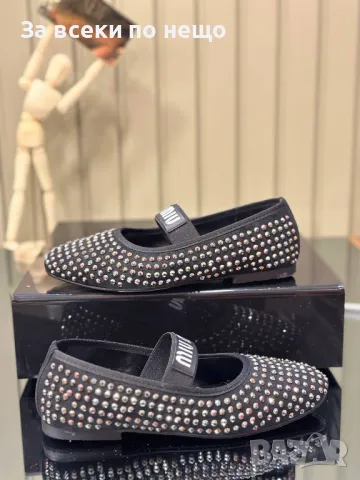 Miu Miu Дамски Обувки Миу Миу - 2 Налични Цвята Код D1969, снимка 2 - Дамски ежедневни обувки - 49352628