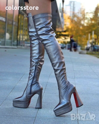 Чизми на ток - бронз кожа - YSV2 