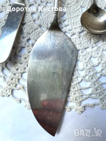 Красиви прибори от Япония с порцеланова плочка на дръжките, снимка 9 - Антикварни и старинни предмети - 50337506