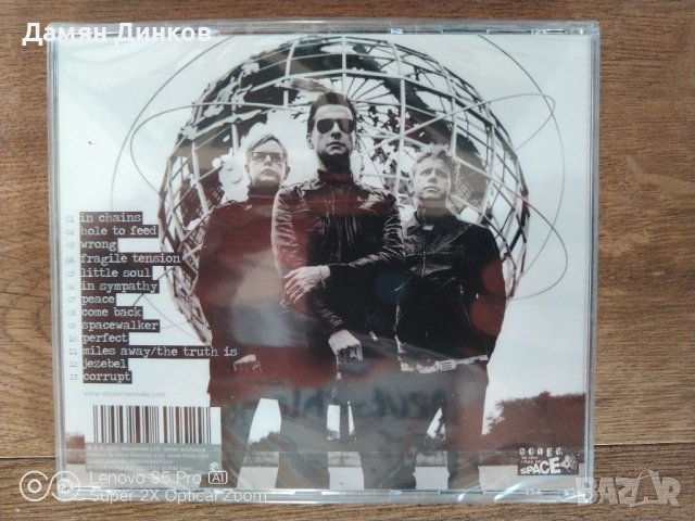Промо! Оригинален неотварян диск на Depeche Mode, снимка 3 - CD дискове - 38803308