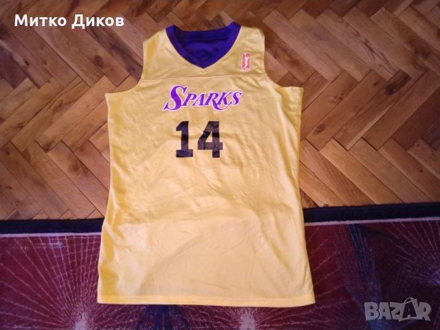 Баскетболна тениска две лица Аллесон -Спаркс Парамус №14 размер М, снимка 9 - Баскетбол - 28483702
