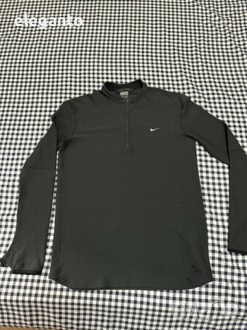 Nike Sphere  1/2-Zip Running мъжка поларена термо блуза размер Л , снимка 2 - Спортни дрехи, екипи - 43927021