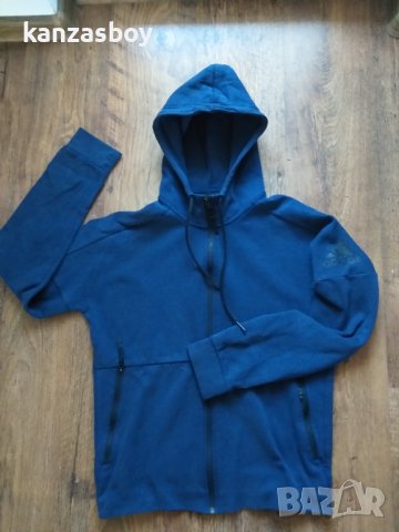 Adidas Athletics stadium full zip hoodie - страхотно мъжко горнище С, снимка 4 - Спортни дрехи, екипи - 43803768
