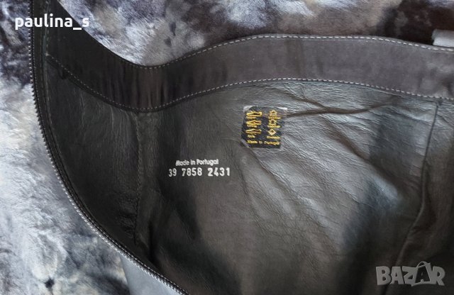 D-code / Маркови дамски ботуши от естествена кожа / номер 39, снимка 5 - Дамски ботуши - 43880428