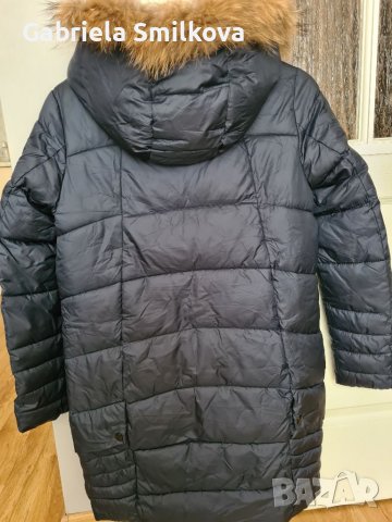 Зимно яке, естествен косъм, снимка 5 - Якета - 38398973