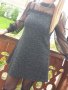 Дамска сива рокля Л размер, снимка 1 - Рокли - 27230218