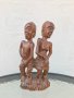 Дърворезбована фигура- африканско изкуство №0458, снимка 1 - Антикварни и старинни предмети - 33670973