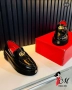 мъжки лачени мокасини louis vuitton christian dior gucci, снимка 1