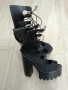Сценични сандали на висок ток и платформа,много удобни , снимка 6