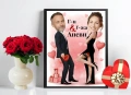 Карикатури за влюбени. Подарък за двама- Свети Валентин, годишнина, снимка 2