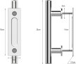 Дръжка за плъзгаща врата, снимка 3
