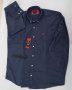 Мъжка памучна тъмносиня риза марка Giorgio di Mare - L, снимка 4