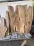 Орехови янове , дървен материал орех за плот с кристална смола