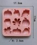 Едри Есенни жълъд тиква листо силиконов молд форма фондан гипс шоколад сапун свещ декор, снимка 3