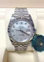 Rolex Datejust 36mm Steel Pink Dial Diamond Automatic Дамски Различни Варианти, снимка 12