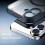 Силиконов твърд кейс Dux Ducis AIMO с Magsafe, За iPhone 17 (6.3), Черен и Протектор, снимка 8