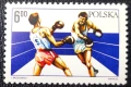 Полша, 1983 г. - лот марки на тема спорт, изкуство, история, папа, архитектура, носии, бокс, снимка 6