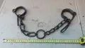масивни ковани възрожденски окови, белезници, пранги , снимка 6
