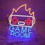 Нов знак Гейминг неонова лампа за стена LED табела Game Room Украса стая, снимка 3