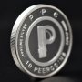 10 Peercoins ( PPC ) - Silver, снимка 3