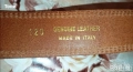 Нов Италиански Дамски Колан Изцяло от Естествена Кожа 125см., снимка 5