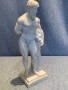 статуетка от алабастър Древногръцкият герой Херкулес и Нейският лъв, снимка 1