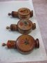 Лот от 3бр. мускала "Бъклица" от соца дървени пирографирани, снимка 3