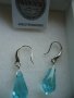 комплект висулка и обеци Сваровски, снимка 3