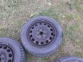 ПРОМОЦИЯ VW,SKODA,AUDI,SEAT Железни Джанти с гуми 5x112 16 инча.Отлично състояние., снимка 6