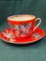 Руски порцелан-чаши за чай, мляко, компот на Барановски завод -Малва, снимка 1