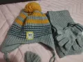 Сет шапки, шал и ръкавици, снимка 5