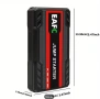 Преносим стартер за автомобили и батерия Power Bank, снимка 2