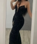 Продавам черна бална рокля , снимка 3