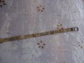 Старинна немска ролетка 10 метра кожа и бронз, снимка 4