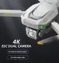 Дрон GD95, FPV 4K Камера с Нощно Виждане, Сив, снимка 3