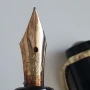 Рядка писалка KAWECO DIA 02G със златен писец 14 карата, снимка 4