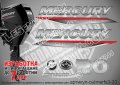 MERCURY 20 hp FS 2019-2022 Меркюри извънбордов двигател стикери надписи лодка яхта outmerfs3-20, снимка 1 - Аксесоари и консумативи - 43245417