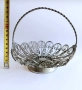 Бронзова кошничка/фруктиера ФИЛИГРАН, снимка 5