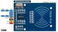 Модул RFID четец RC522 с карта и ключодържател, снимка 3