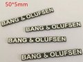 Алуминиеви емблеми за тонколони ’’Bang&Olufsen’’ - 50 мм./ 5 мм., снимка 1 - Аксесоари и консумативи - 38931605